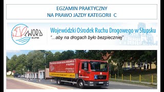 Egzamin praktyczny na prawo jazdy kategorii C – Zadania egzaminacyjne [upl. by Hyde]