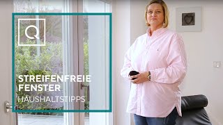 Streifenfreie Fenster  Haushaltstipps mit Rabea Bruijn  Tipps amp Tricks  QVC [upl. by Durant421]