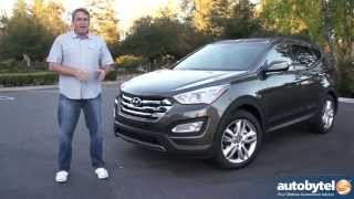 2014 Hyundai Santa Fe Sport 20L Turbo Test Drive Video Review [upl. by Ekoorb]