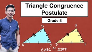 Triangle Congruence  GRADE 8 3rd Quarter [upl. by Aneerahs]