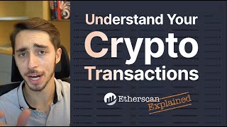 Understanding Your Crypto Transactions For Beginners  Using Etherscan [upl. by Jala]