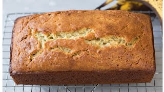 Easy Banana Bread recipe [upl. by Siri85]