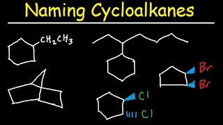 Naming Cycloalkanes With Substituents Cis amp Trans Bicyclo Alkane Nomenclature [upl. by Aynom]