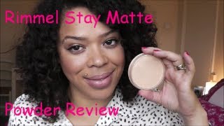 Rimmel Stay Matte Powder [upl. by Notluf]