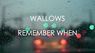 Remember When  Wallows LYRICS [upl. by Sammie509]