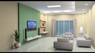 Interior design tutorial using Google Sketchup [upl. by Steffy767]