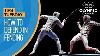 How To ParryDefend in Fencing  Olympians Tips [upl. by Amann]