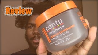 Mens Cantu LeaveIn Conditioner REVIEW [upl. by Latif]