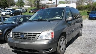 2004 Ford Freestar SE Start Up and Tour [upl. by Eelytsirk]