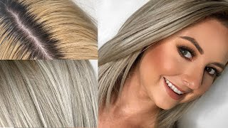 DIY ASH BLONDE [upl. by Saire]