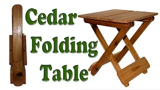 How To Make A Folding Table [upl. by Nauaj]