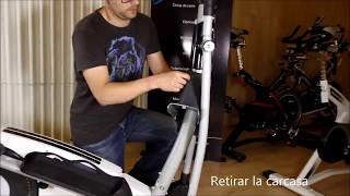 Reapretar y lubricar los tornillos de las bicicletas elípticas BH [upl. by Laktasic484]