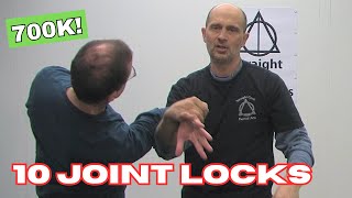 10 Joint Locks Everyone Should Know [upl. by Salahi]