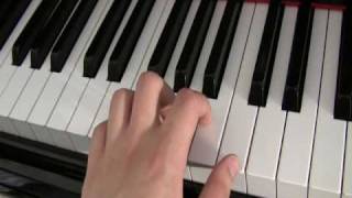 How to play piano The basics Piano Lesson 1 [upl. by Arytahs68]