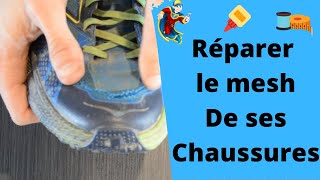 COMMENT REPARER LE MESH DE SES CHAUSSURES [upl. by Karyn261]