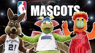 All 30 NBA Team Mascots Ranked [upl. by Yeslehc]