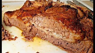 BRAISED BRISKET RECIPE  Oven Texas Style Brisket Recipe  Slow Cooked Brisket Recipe [upl. by Grover]