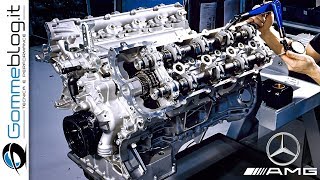 Mercedes AMG V8 ENGINE PRODUCTION EXPOSED 🇩🇪 Car Factory [upl. by Hubble]