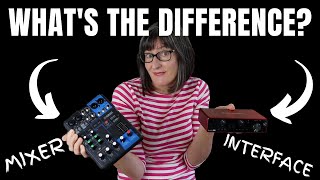 Audio Interface vs Mixer  What is the Difference [upl. by Docilu]