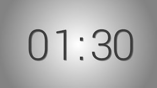 1 Minutes 30 seconds countdown Timer  Beep at the end  Simple Timer one min thirty seconds [upl. by Gilliette]