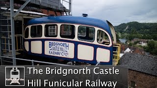 The Bridgnorth Castle Hill Funicular Railway [upl. by Etteniuq]