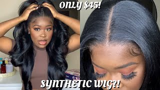 This Is Crazy  The Best Synthetic Wig  Outre HD Lace Front Wig Perfect Hairline  JessicaNicole [upl. by Rebel]