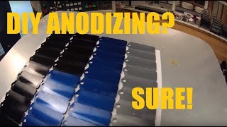 How to Anodize Aluminum  My approach on DIY small scale anodizing by DeeWorks [upl. by Lebana]