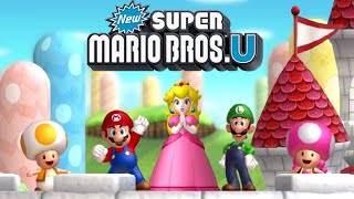 New Super Mario Bros U  Full Game Coop Walkthrough [upl. by Billat]