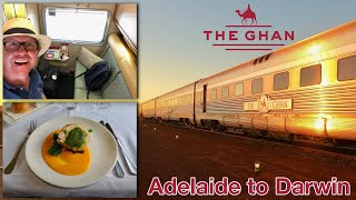 Onboard The Ghan  Australias great luxury railway journey  Adelaide  Alice Springs  Darwin [upl. by Adnirolc]