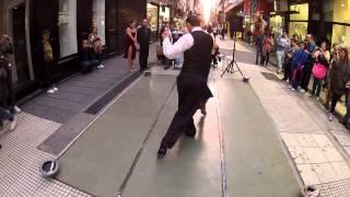 Incredible Tango  Florida amp Lavalle Street Dancers in Buenos Aires [upl. by Farl]