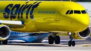 SPIRIT AIRLINES  Fort LauderdaleHollywood International Airport [upl. by Grange]