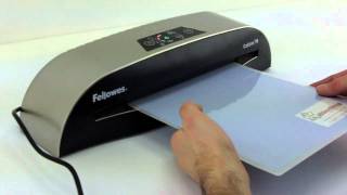 Fellowes Callisto 95 Pouch Laminator Demo [upl. by Duquette]