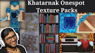 How to install texture pack like khatarnak onespot in Minecraft [upl. by Eimorej932]