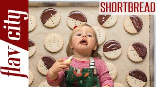 How To Make Shortbread Cookies For The Holidays [upl. by Ynagoham70]