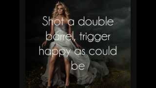 Carrie Underwood  Cupids Got A Shotgun Lyrics On Screen [upl. by Orren529]