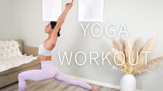 40 MIN YOGA PILATES WORKOUT  Full Body Flow [upl. by Nileuqaj181]