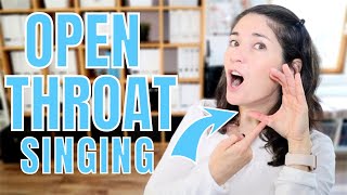 HOW TO SING WITH AN OPEN THROAT [upl. by Anitsuga586]