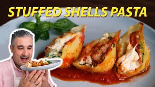 How to Make STUFFED SHELLS PASTA Like an Italian [upl. by Bandur]