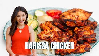 The Best and Easiest Harissa Chicken Recipe [upl. by Aramal]