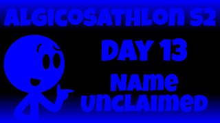 Algicosathlon S2 Day 13 [upl. by Anuaik]