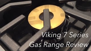 Viking Range Review  36quot All Gas 7 Series Range VGR736 [upl. by Egrog]