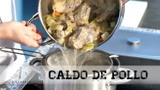 ¿Cómo preparar un buen Caldo de Pollo   Jesús Villarejo [upl. by Shannah]