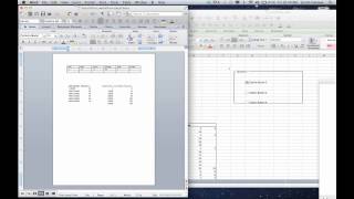 How to Link Data Between Word amp Excel  Microsoft Excel Tips [upl. by Nadbus]