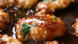 Honey Garlic Chicken  Delicious Easy Dinner [upl. by Halsted]