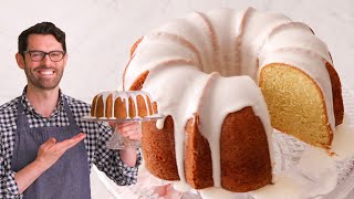 Easy Vanilla Bundt Cake Recipe [upl. by Anirehtak]