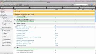 Using Getting Things Done GTD by David Allen with Omnifocus [upl. by Leona323]