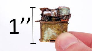 Restoring Worlds Smallest Lighter  Vintage Lighter Restoration amp Repair [upl. by Hafeetal41]