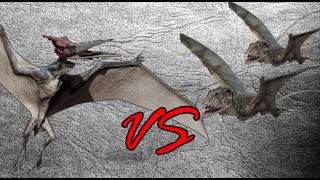 Pteranodon vs Dimorphodon Flock  SPORE [upl. by Duncan705]