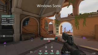 Valorant All HRTF Surround Sound Test Dolby Atmos VS Windows Sonic VS Razer Surround VS CMSS3D etc [upl. by Akinna]