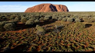 Never Before Seen BirdsEye View of Uluru [upl. by Cinderella125]